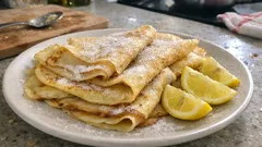 Easy British crêpe-style pancakes for Shrove Tuesday
