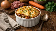Classic easy lamb shepherd’s pie with mash