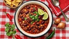 Hearty one-pan beef chilli con carne